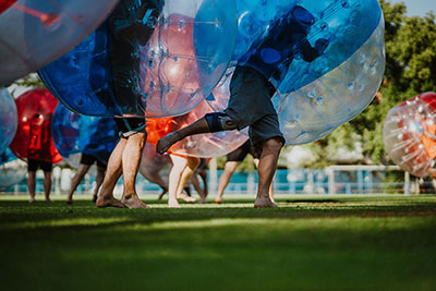 Bubble soccer